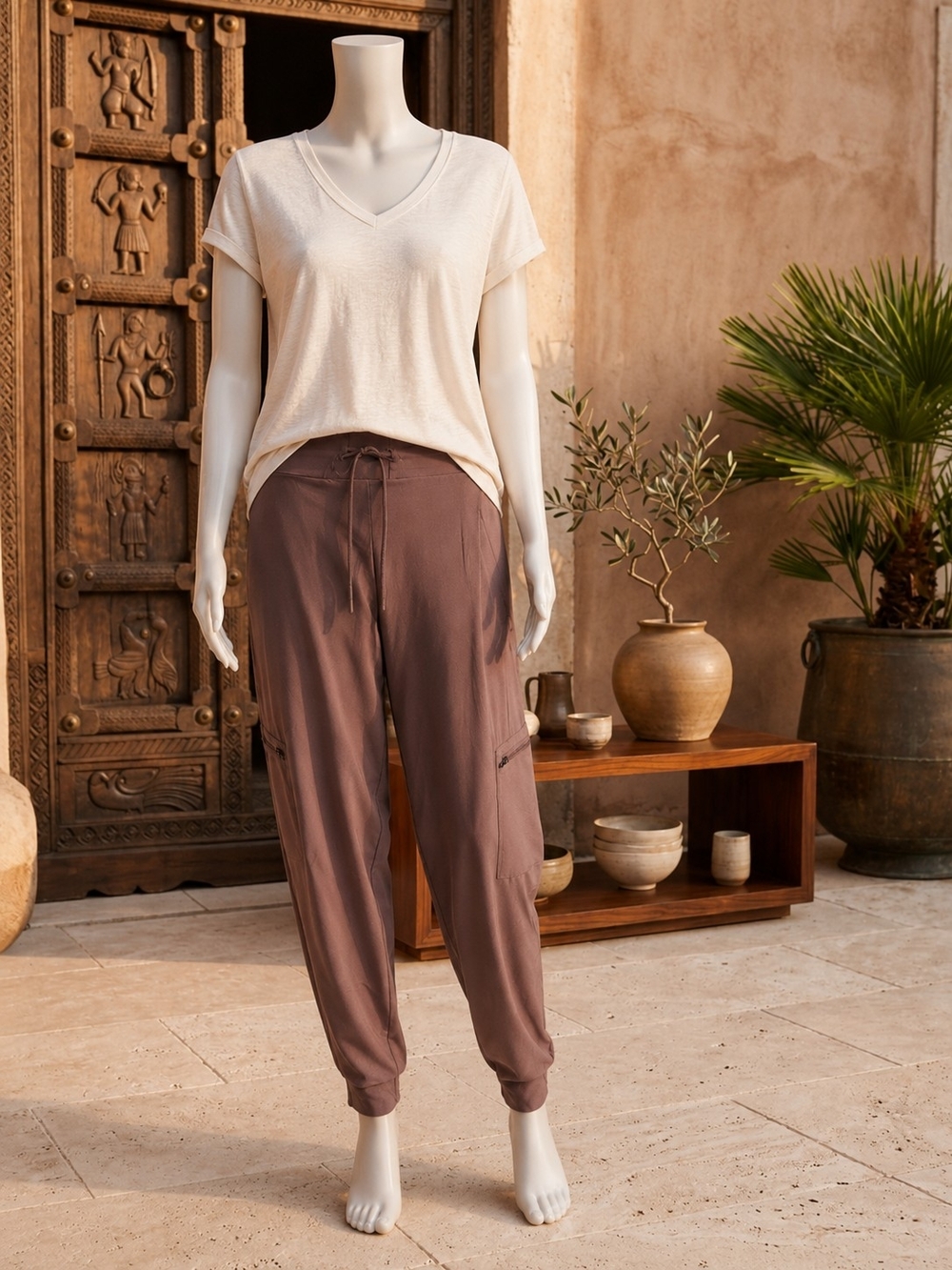 Athleta Size 8 Bundle | Venture Pant + Black Ankle Pant | Gently Worn